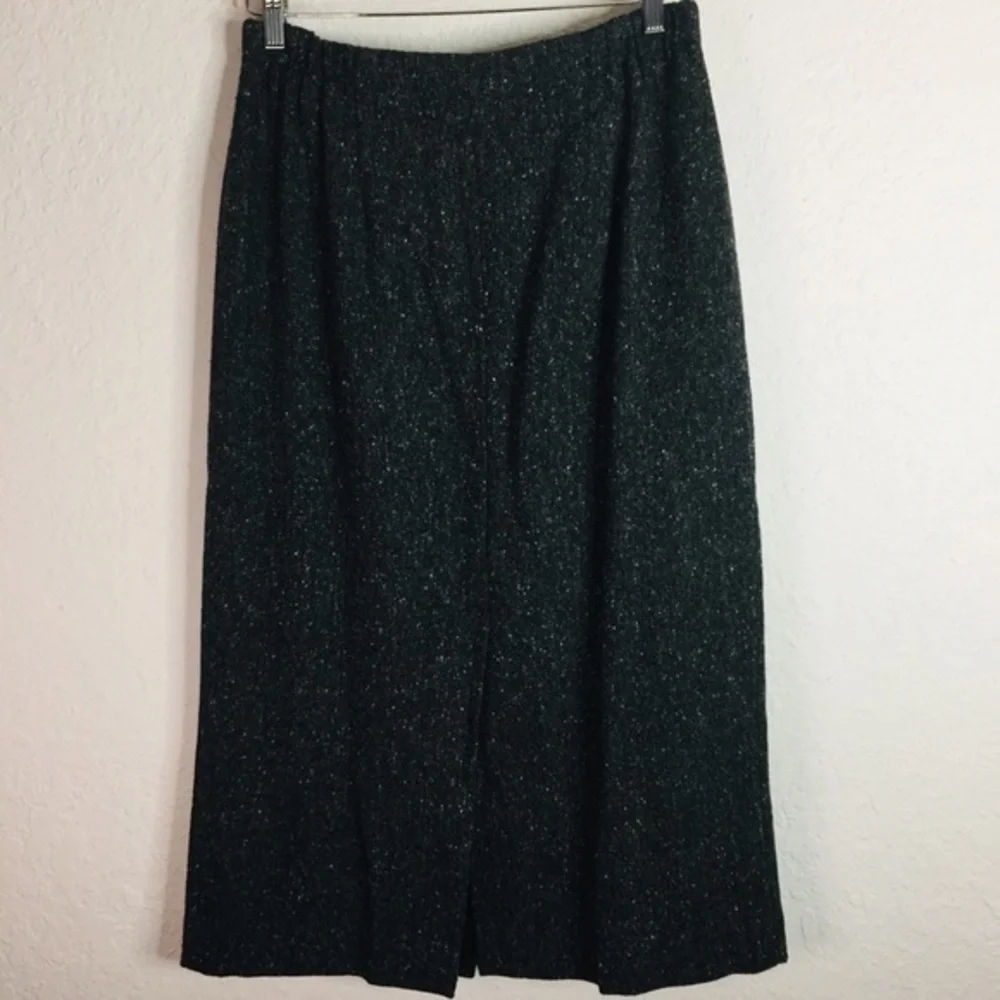 NORTHERN ISLES Wool Button Down‎ Pencil Skirt